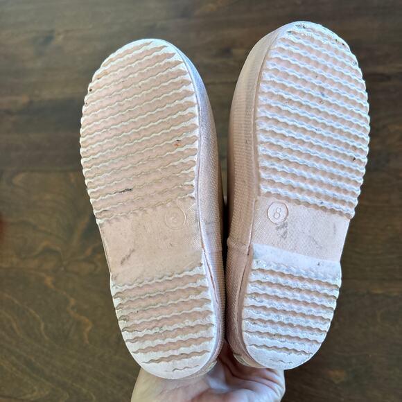 Three Pines Co Rubber Rain Boots Pink Size 8 Girls - Picture 2 of 6